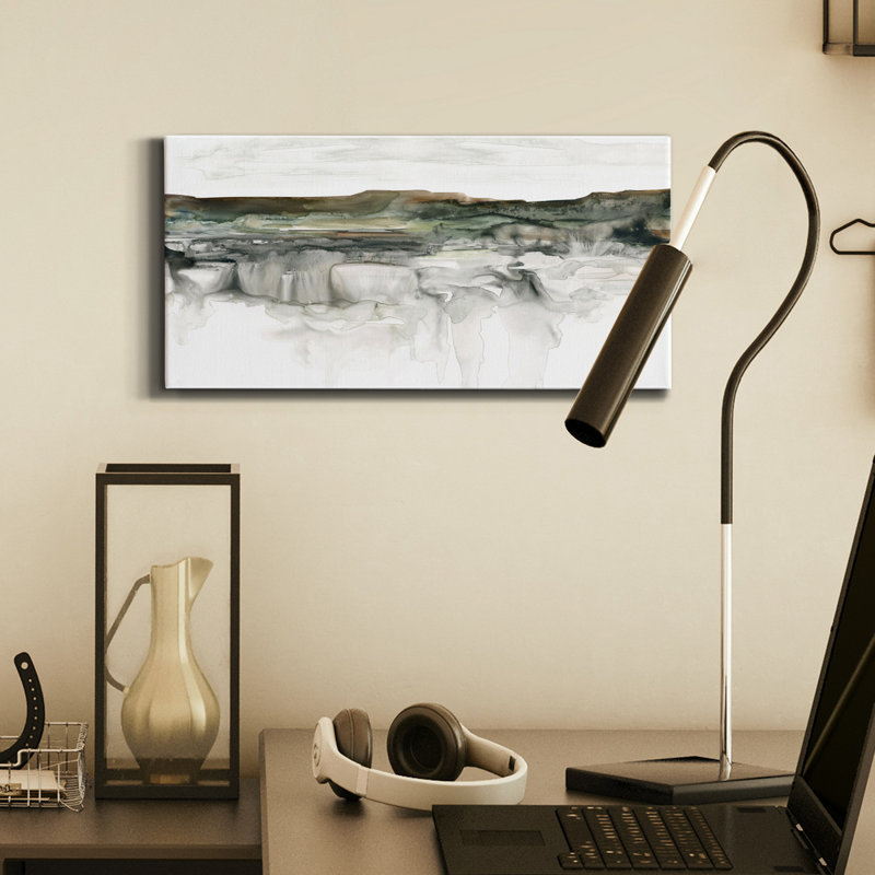 River Flow - Impression sur toile tendue, H 16 po x l 8 po x P 1 po