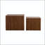 Ensemble de 2 tables basses gigognes-129414924