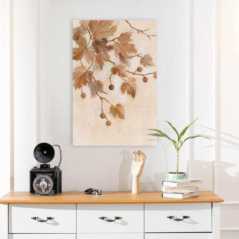 Boho naturel I - baies d'automne, H 24 po x l 16 po