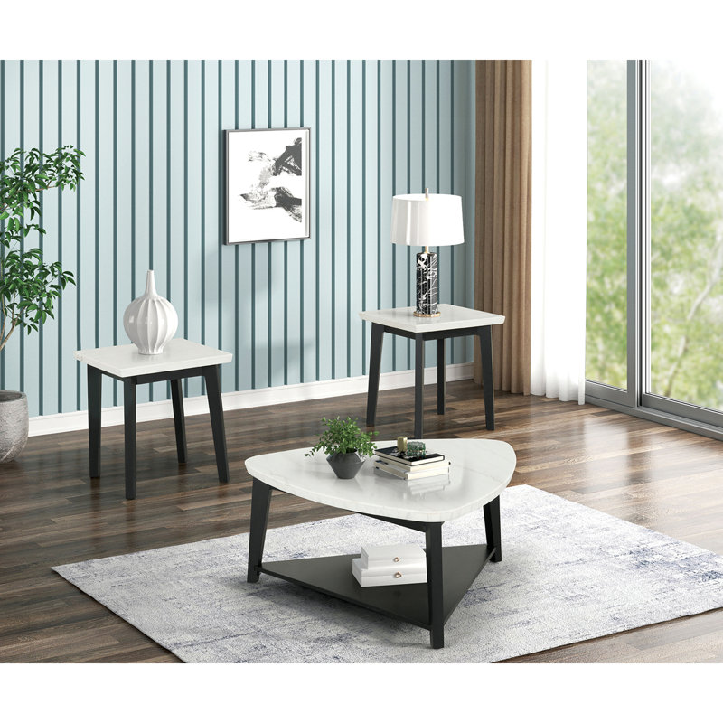 Table de bout carrée de style contemporain