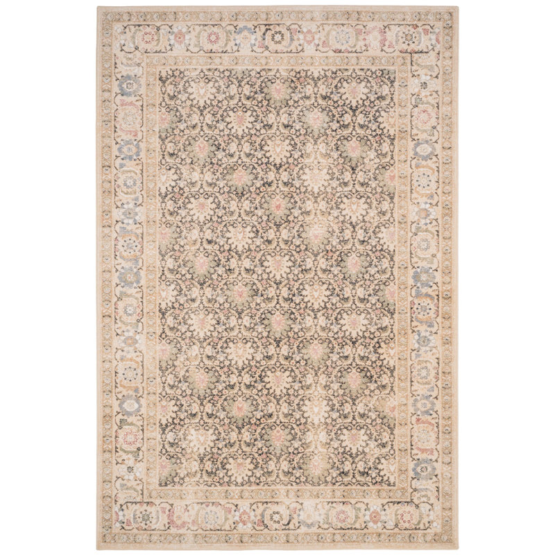 Performance Wool Oriental Indoor Rug, Rectangle 9'2" x 12'5"