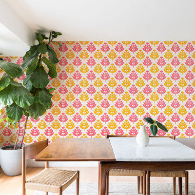 Panneau floral pelez et collez Teytovia