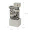 Elnora Outdoor Cascade Fountain