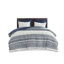 Ensemble de housse de couette en coton pour lit double / grand 3 pièces avec capitonnage en chenille