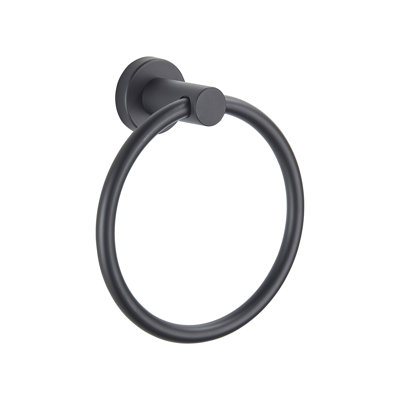 Wall Mounted Towel Ring With Installation Hardware