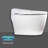 Dual-Flush Elongated Bidet One-Piece Smart Toilet (Seat Included)