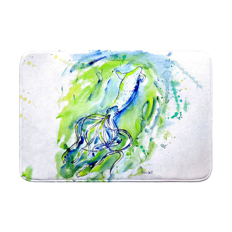 Calamari Bath Mat