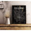 «Columbus City Map», reproduction d'impression sur affiche en noir-24704789