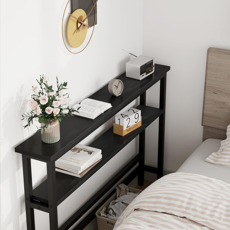 Console de 39,4 po Shalice, Black, 31.4" H x 39.3" W x 9.1" D