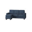 Canapé et chaise longue réversible de 78 po avec repose-pieds Rickmansworth-117042881