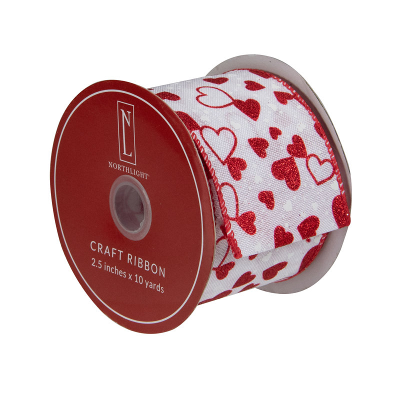 2.5'' Abstract Fabric Ribbon