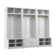 Yerani Hall Tree 89.0'' Wide with Bench and Shoe Storage