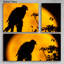 "Keeper Of The Night" par Lawrence Leyderman - Art mural acrylique 20 "x 30"-1488260659