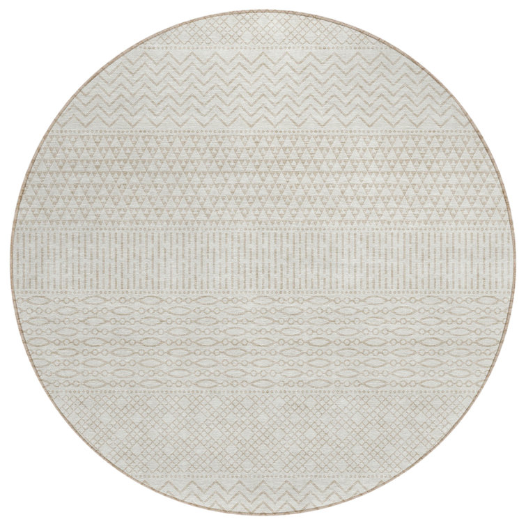 Tisdell Area Rug with Non-Slip Backing