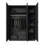 Altje 3 Door Manufactured Wood Wardrobe-1426174111