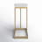 Brigitte Marble Top Frame End Table