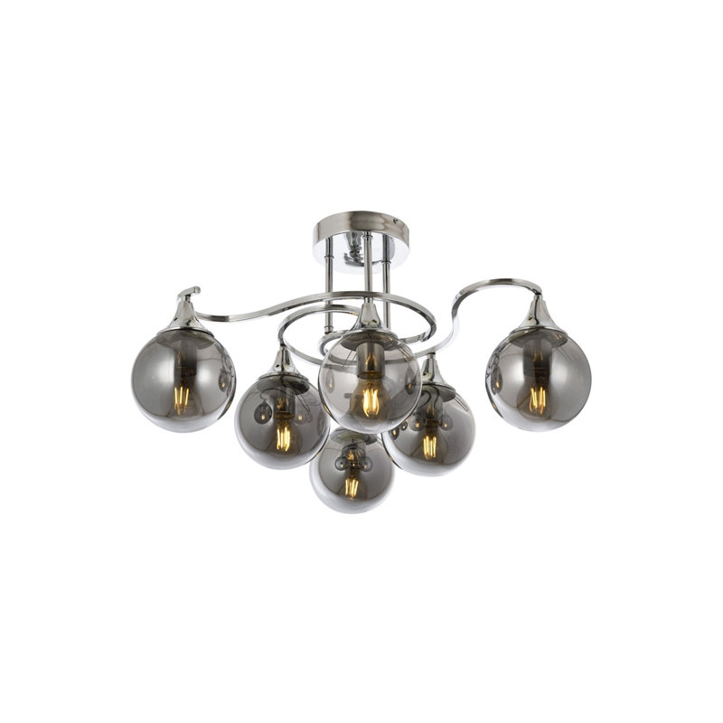 Lustre unique à 6 lumières