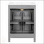 Meuble-lavabo moderne de 48 pouces avec lavabo en céramique, portes à fermeture en douceur, tiroir rabattable, tablettes de porte à double couche, solution de rangement élégante-48301824