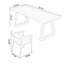 Ensembles de bureau 78,74 po Burlywood