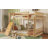 PlayNest Twin Over Twin Playhouse Bunk Bed with Climbing Ramp and Safety Guardrails-115684308