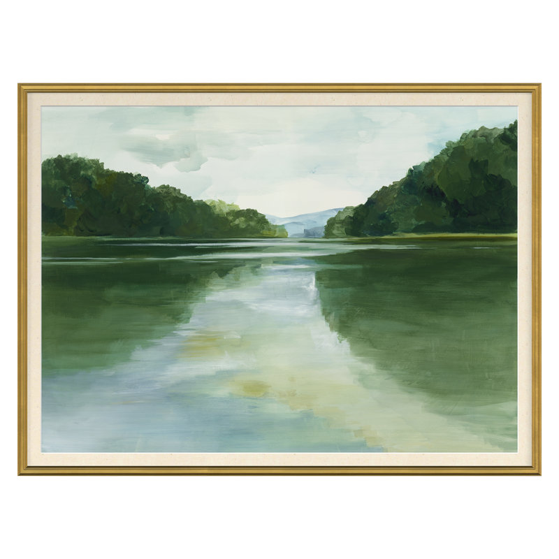 Waterscapes 1 Print by Mercedes Marin, 15" H x 20" W