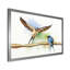 «Two Barn Swallows Birds», peinture sur toile encadrée-59761694-59761697