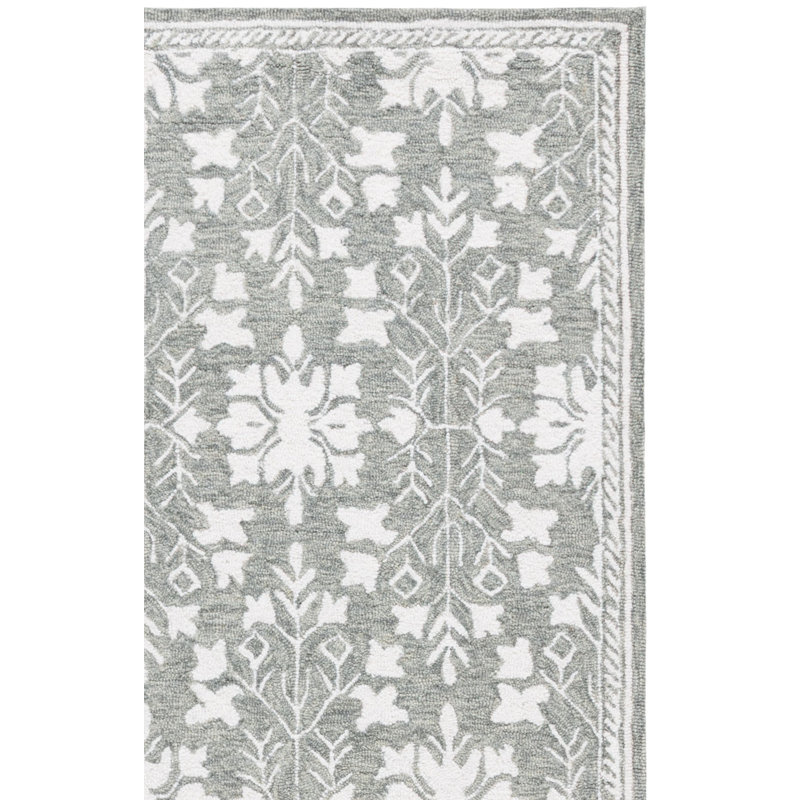 Metro 676 Hand Tufted Wool; Cotton Oriental Rug, Rectangle 9' x 12'