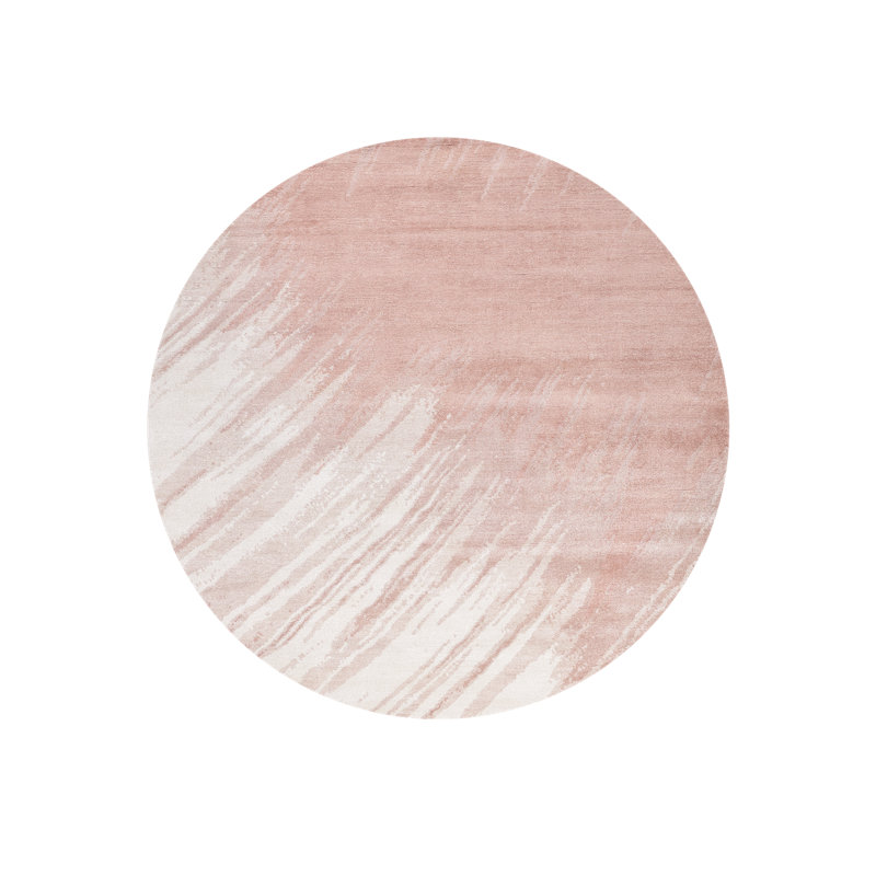 David Rockwell Splash Salmon Area Rug, Runner 2'10" x 10'