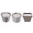 Unscented Tealight Candle with Ceramic Holder