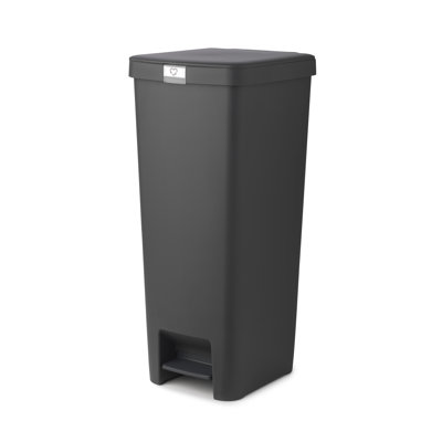 Brabantia StepUp Step On Trash Can, 10.6 Gallon (40 Liter)
