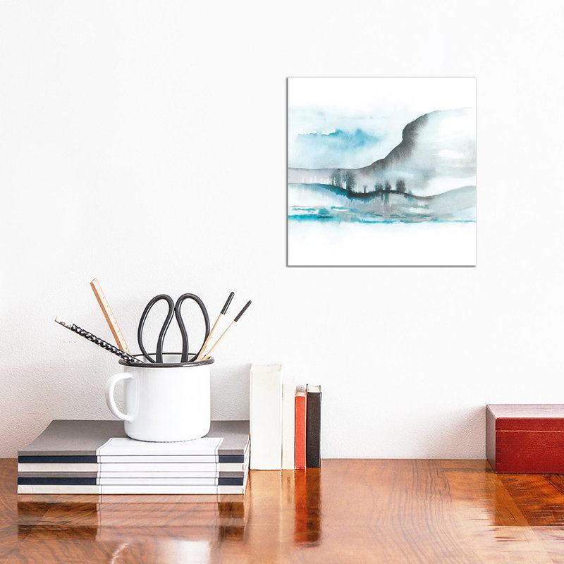 Abstract XIV by Marco Gonzalez - Wrapped Canvas Painting, 30.48 cm H x 30.48 cm W