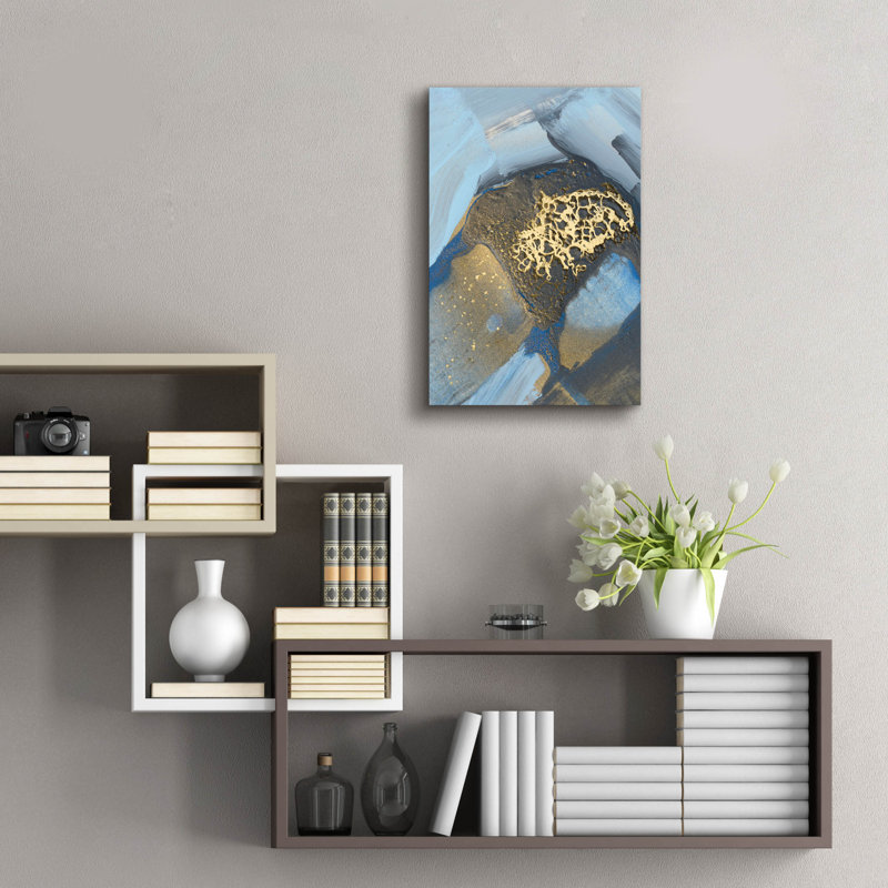 Art mural en verre épique «Mesmerize 2» par Lori Arbel Epic Art, 16 po x 24 po, H 24 po x l 16 po
