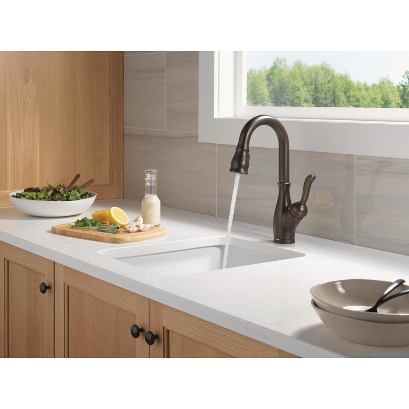 Leland Touch2O Bar / Prep Faucet with Touchless Technology, Venetian Bronze