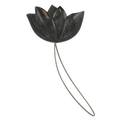 Embrasse de rideau tulipe en résine
