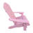 Sturdy Wood Adirondack Chair For Kids, Perfect For Indoor And Outdoor Use With Comfortable Wide Seat And Armrests-1781134047