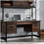 Huche avec porte barrister, finition brune