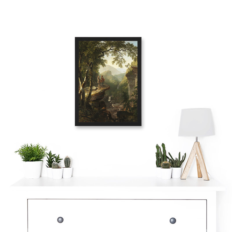 Cliffs Landscape by Durand Kindred Spirits - Single Picture Frame Painting