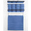 Ensemble de 4 serviettes en coton Edison-407882138