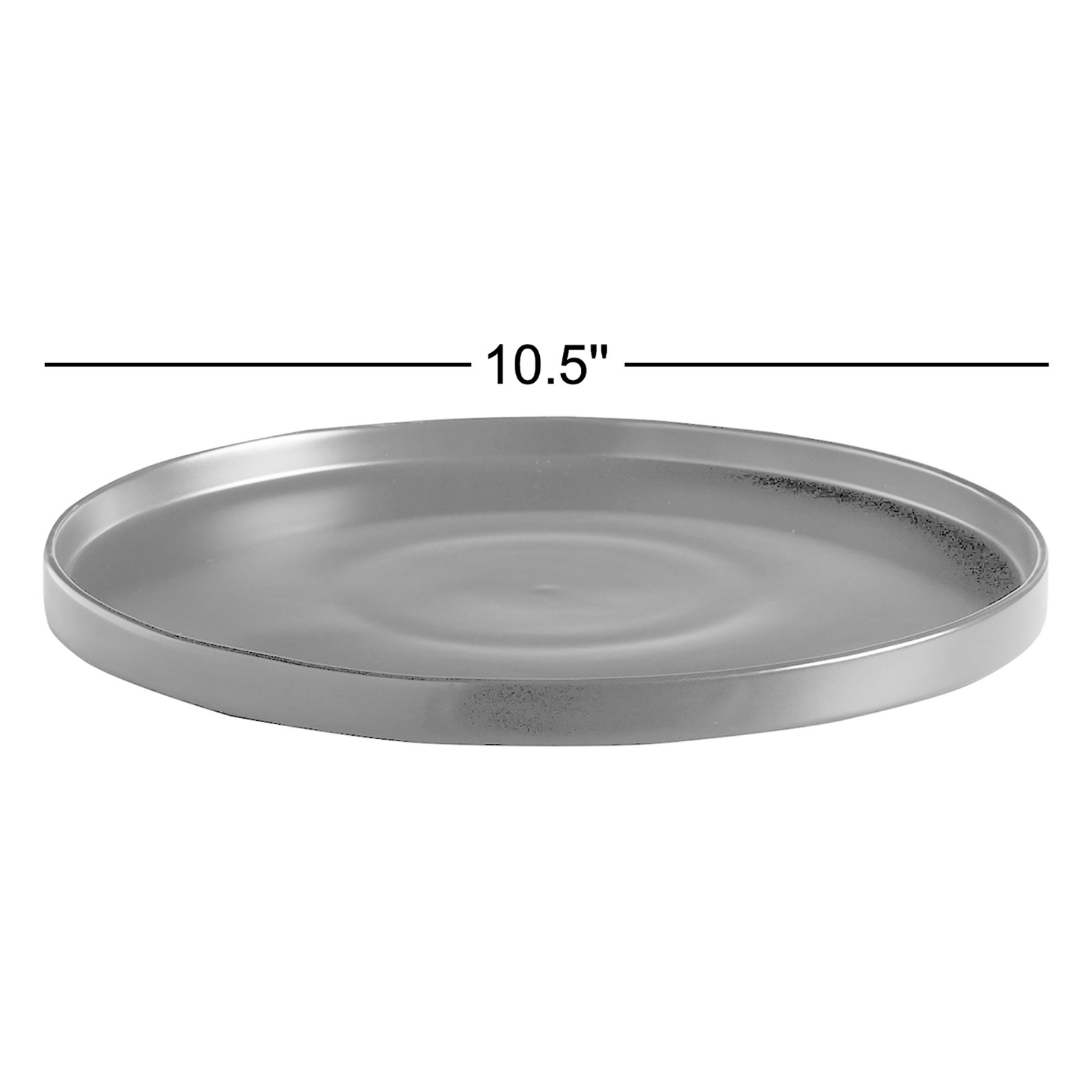 11" Dinner Plate, Black