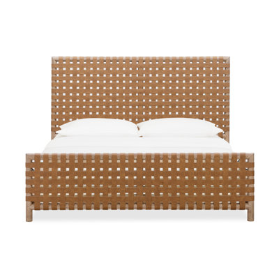 Colleen Leather Bed