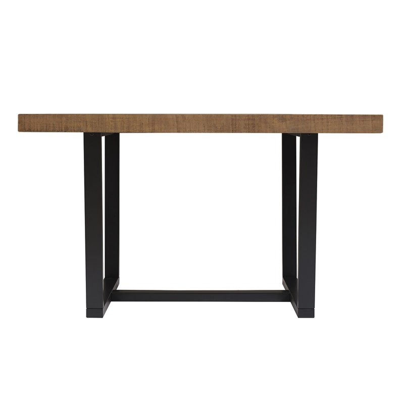 Rustic Solid Distressed Dining Tablerustic