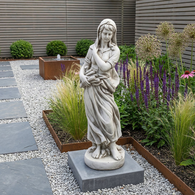 WILMA in Winter 84cm, Stone
