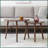 Mid-Century Modern Solid Oak Coffee Table for Small Spaces – Easy Assembly, 150lbs Capacity &amp; Non-Toxic