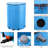 Weather Resistant Plastic Foldable Drainable Rain Barrel-89396546