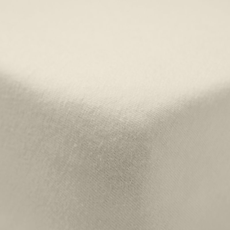 Brushed Cotton Fitted Sheet, Cream, Super King (6')