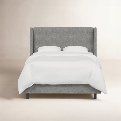 Tilly Upholstered Wingback Bed