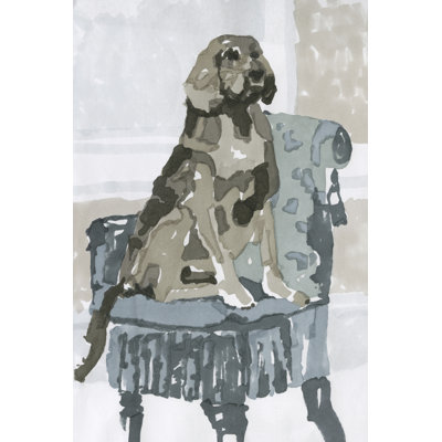 Dog Study V by Stellar Design Studio - Wrapped Canvas Painting