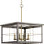 Lustre carré à 4 lumières Andreoni-778028469