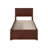 Nantucket Solid Wood Platform Bed with Panel Footboard and Storage Drawers-96140422-96140425