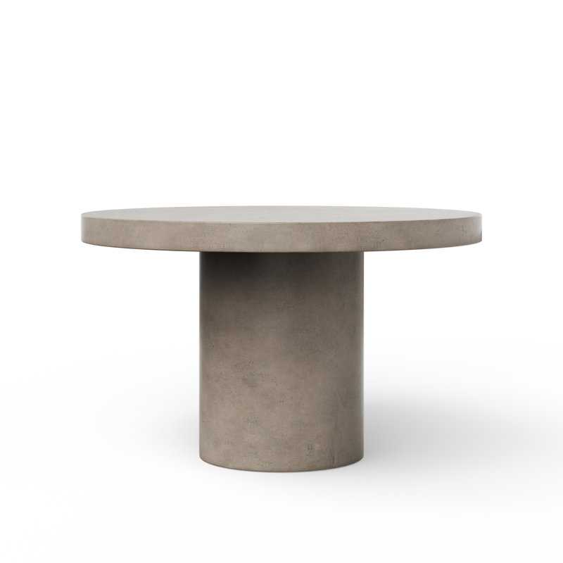 Round Circa 4 Dining Table, Counter Table (36.25" Height), Dark Gray, 60" Round  